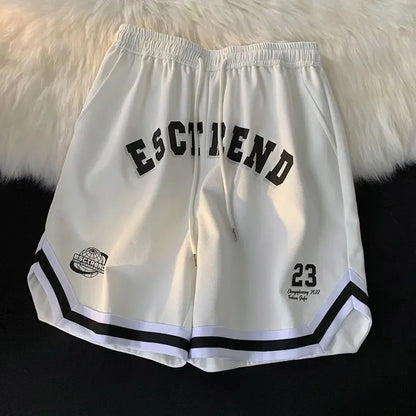 New Arriavl Summer Chicago Baskerball Pants Jersey West Coast Culture Beach Shorts Fitness Sports Training Gym Shorts Men - Ellianto fashion Men's
