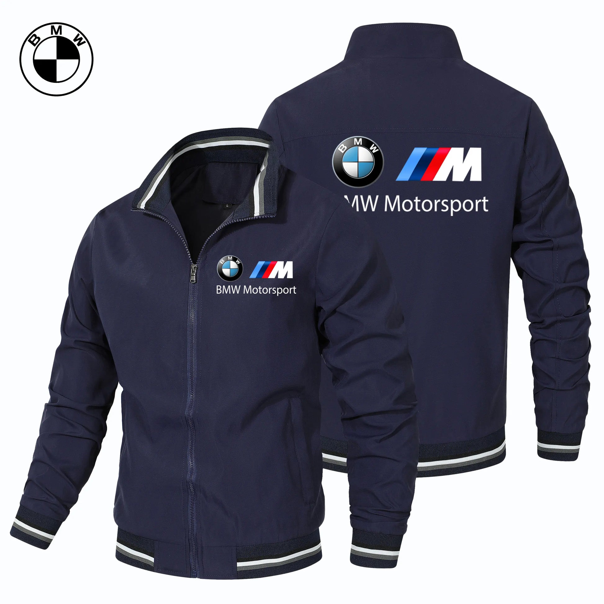 Motorcycle Zipper Top, BMW Thin Jacket, Men's Casual Windproof Jacket, Camping Spring and Autumn Casual Men's Submachine Jacket - Ellianto fashion Men's