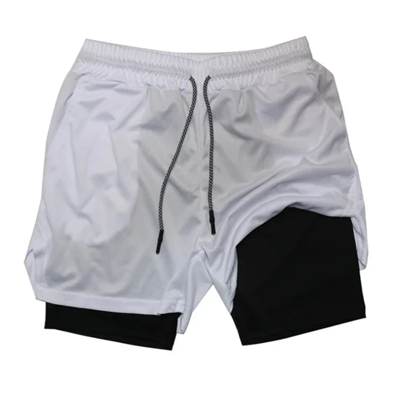 Men's Multi Pocket Shorts Fitness Shorts Casual Beach Sports Lined Skinny Shorts Everyday Style Mesh Camouflage Running Shorts - Ellianto fashion Men's