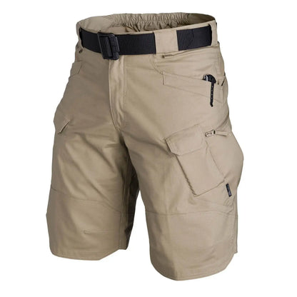 Shorts Men Urban Military Waterproof Cargo Tactical Shorts Male Outdoor Camo Breathable Quick Dry Pants Summer Casual Shorts - Ellianto fashion Men's