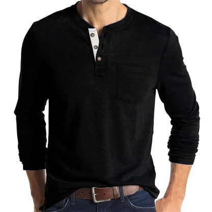 Men Fashion Casual T-Shirts Long Sleeve Tops For Man Soild O Neck Shirts Elastic Gym T Shirt Soccer Tees Streetwear Man Clothing - Ellianto fashion Men's