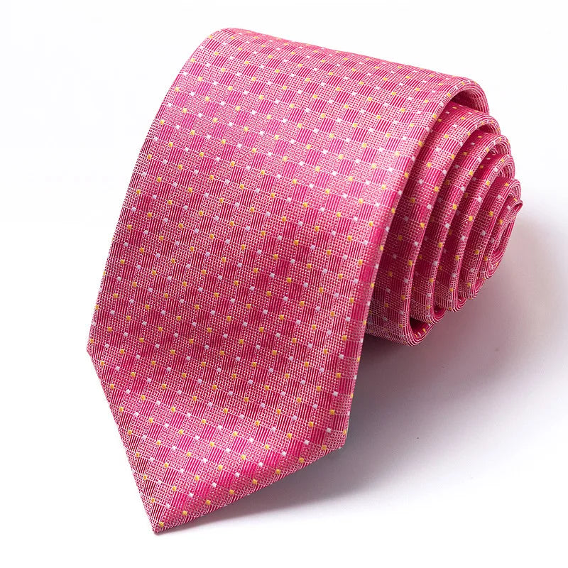 High-quality Wedding Ties For Men Fashion New Style Blue Strip Print Neckties Daily Office Apparel Accessories Gift For Man - Ellianto fashion Men's