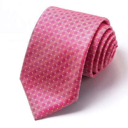 High-quality Wedding Ties For Men Fashion New Style Blue Strip Print Neckties Daily Office Apparel Accessories Gift For Man - Ellianto fashion Men's