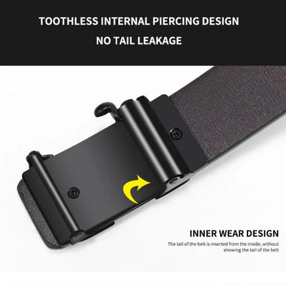 New Product Belt MEN'S High Quality Toothless Automatic Buckle Casual Men Belt MEN'S Business Fashion Belt - Ellianto fashion Men's