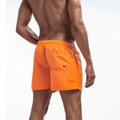 Men's Swim Shorts Swim Trunks Quick Dry Board Shorts Bathing Suit Breathable Drawstring With Pockets for Surfing Beach Summer - Ellianto fashion Men's