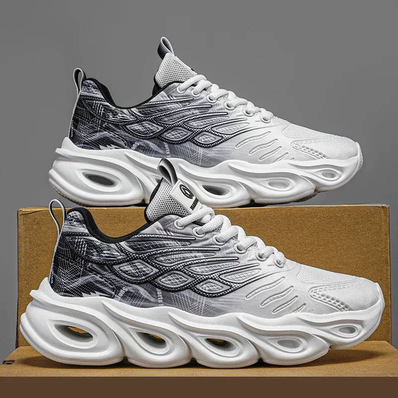 Trendy, versatile, comfortable, and durable slow walking shoes, summer new men's sports shoes - Ellianto fashion Men's