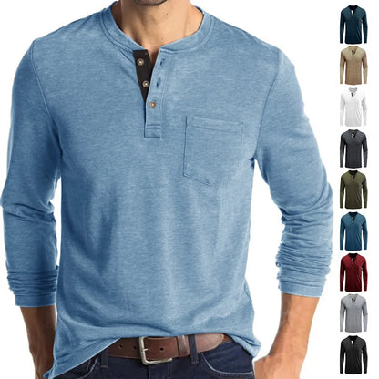 Men Fashion Casual T-Shirts Long Sleeve Tops For Man Soild O Neck Shirts Elastic Gym T Shirt Soccer Tees Streetwear Man Clothing - Ellianto fashion Men's