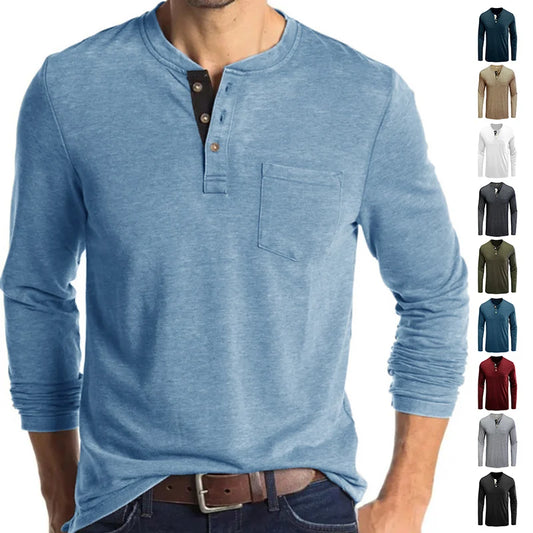 Men Fashion Casual T-Shirts Long Sleeve Tops For Man Soild O Neck Shirts Elastic Gym T Shirt Soccer Tees Streetwear Man Clothing - Ellianto fashion Men's