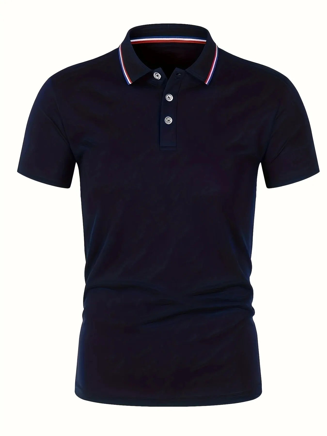 2025 Hot Sale Men's Summer Casual Breathable Comfortable Polo Shirt Men's Solid Color High Quality Short Sleeve T-Shirt - Ellianto fashion Men's