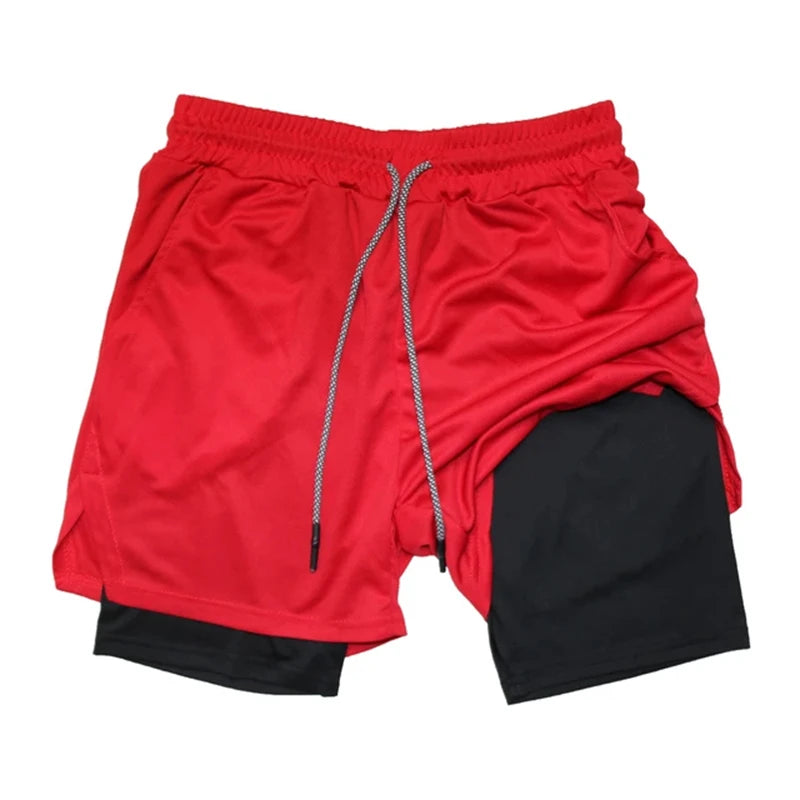 Men's Multi Pocket Shorts Fitness Shorts Casual Beach Sports Lined Skinny Shorts Everyday Style Mesh Camouflage Running Shorts - Ellianto fashion Men's