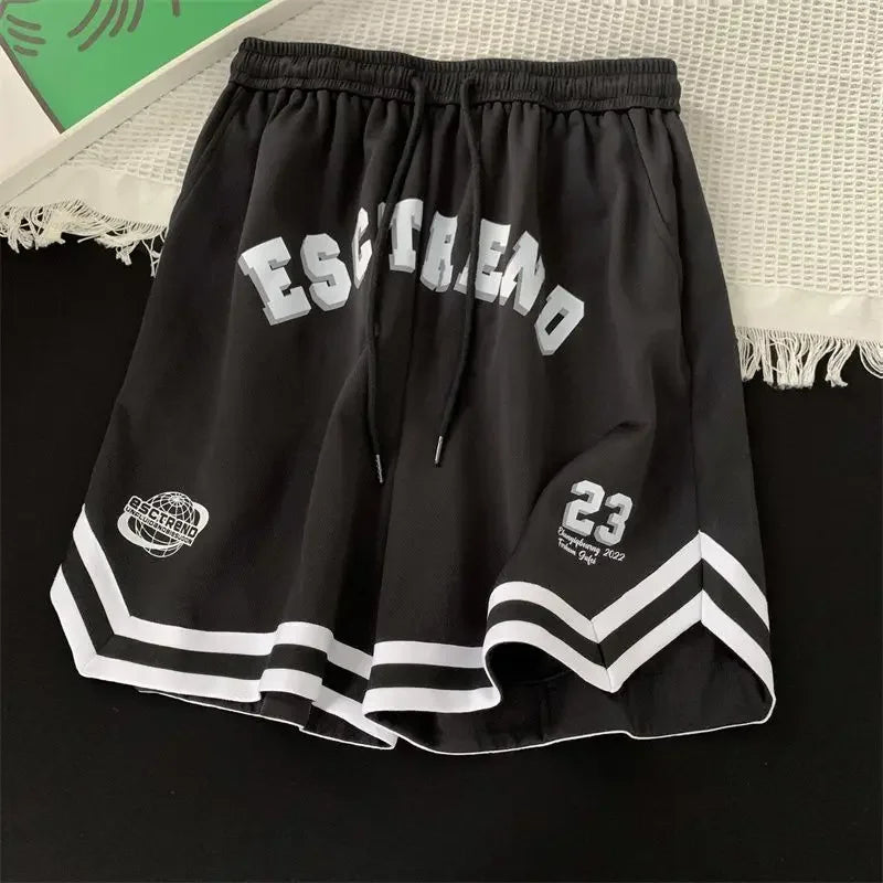 New Arriavl Summer Chicago Baskerball Pants Jersey West Coast Culture Beach Shorts Fitness Sports Training Gym Shorts Men - Ellianto fashion Men's