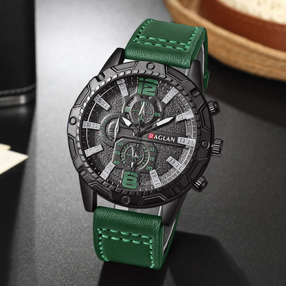 Top Brand Watch For Men Fashion Watches Leather Strap Clock Man Wristwatch Gift Relogio Masculino Reloj Hombres - Ellianto fashion Men's