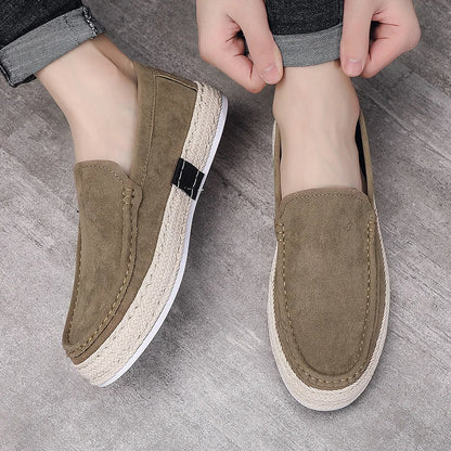 Shoes For men Summer Breathable One Foot Men Casual Shoes Low Cut Comfortable Walking Shoes Sneakers - Ellianto fashion Men's
