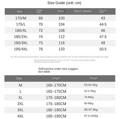 Brand Embroidered Men's Pure Cotton Popsicle Cotton Short Sleeved Polo Shirt Summer New Business Casual Breathable Men's Top 4xl - Ellianto fashion Men's