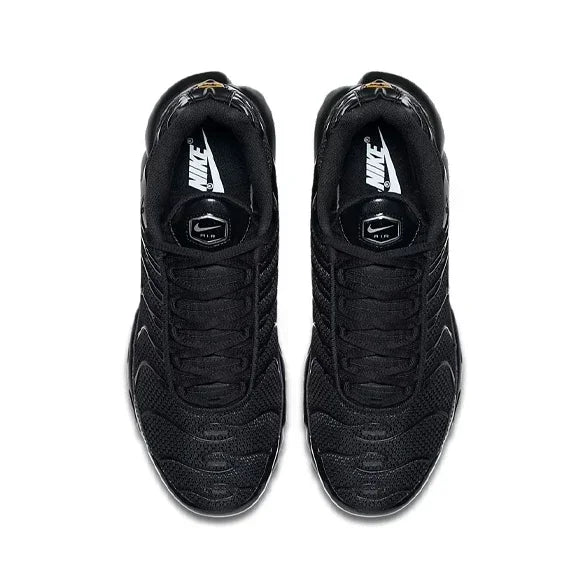 Nike Air Max Plus TN Triple Black Cushioning Men Breathable Running Shoes Outdoor Casual Sneakers Men Trainers 604133-050 - Ellianto fashion Men's