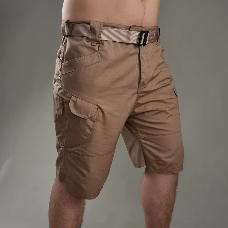 Men's Breathable and Wear-Resistant Urban Tactical 5-Inch Shorts - Tactical Military Fanatic Outdoor Training Hiking Shorts - Ellianto fashion Men's