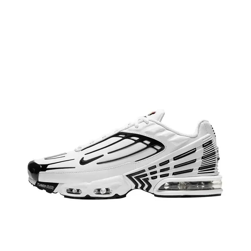 Nike Air Max Plus Tn 3 Running Shoes Non Slip And Durable Fabric Mesh Breathable Light Retro Classic FQ2387-001 - Ellianto fashion Men's