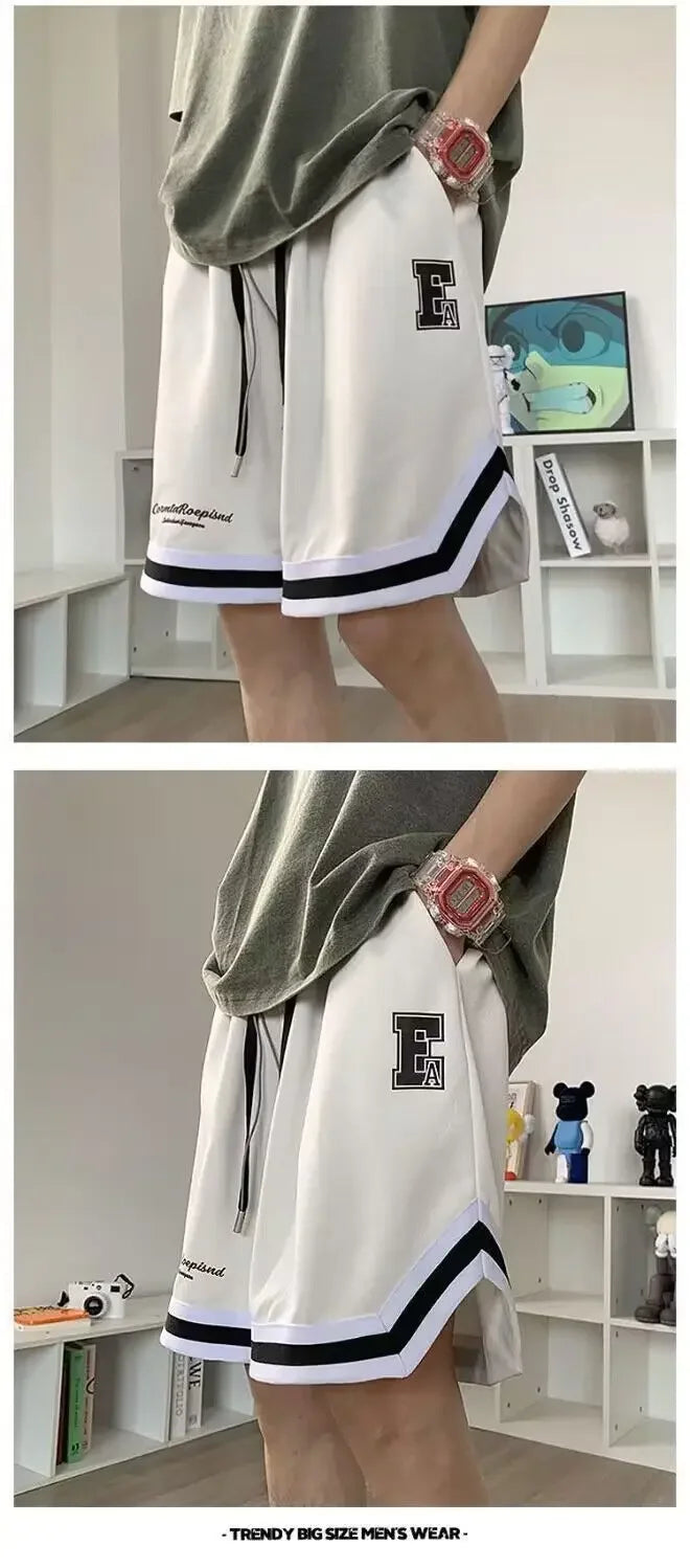New Arriavl Summer Chicago Baskerball Pants Jersey West Coast Culture Beach Shorts Fitness Sports Training Gym Shorts Men - Ellianto fashion Men's