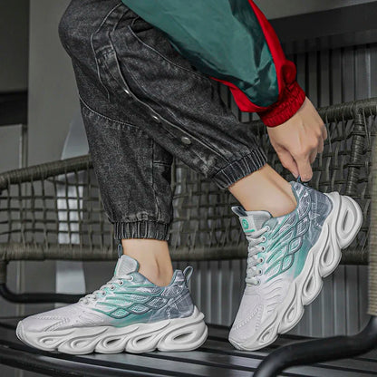 Trendy, versatile, comfortable, and durable slow walking shoes, summer new men's sports shoes - Ellianto fashion Men's
