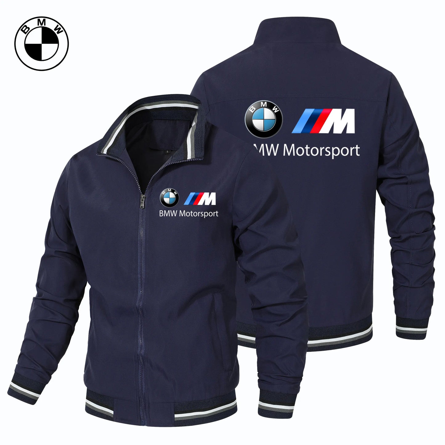 Motorcycle Zipper Top, BMW Thin Jacket, Men's Casual Windproof Jacket, Camping Spring and Autumn Casual Men's Submachine Jacket - Ellianto fashion Men's