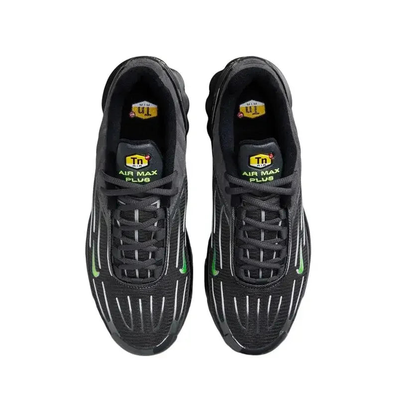 Nike Air Max Plus Tn 3 Running Shoes Non Slip And Durable Fabric Mesh Breathable Light Retro Classic FQ2387-001 - Ellianto fashion Men's