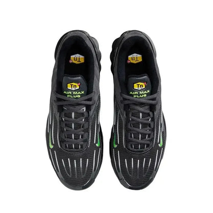 Nike Air Max Plus Tn 3 Running Shoes Non Slip And Durable Fabric Mesh Breathable Light Retro Classic FQ2387-001 - Ellianto fashion Men's