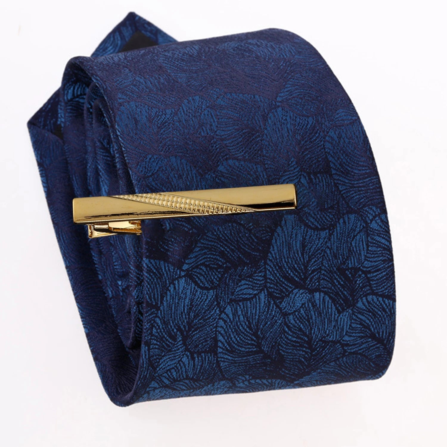 Metal Gold Color Tie Clip For Men Wedding Necktie Tie Clasp Clip Exquisite Gentleman Ties Business Tie Pin Men's Accessories - Ellianto fashion Men's