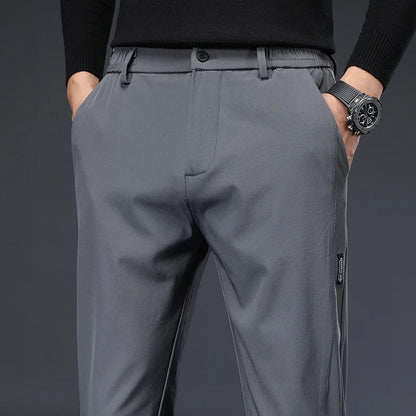Men's Golf Pants 2025 Spring Autumn High Elasticity Fashion Casual Versatile Breathable Quality Trousers for Comfortable Wear - Ellianto fashion Men's