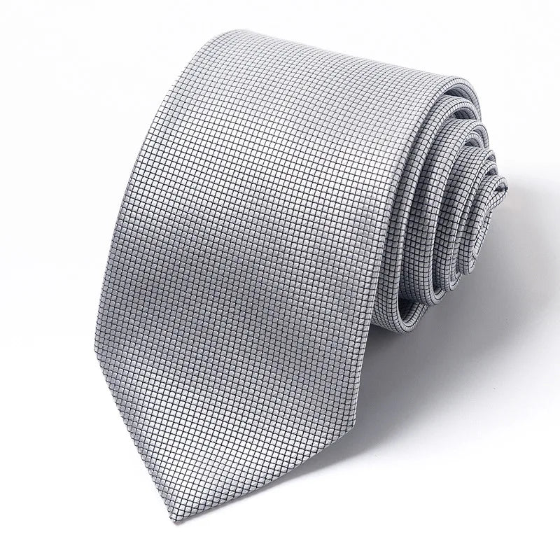 High-quality Wedding Ties For Men Fashion New Style Blue Strip Print Neckties Daily Office Apparel Accessories Gift For Man - Ellianto fashion Men's