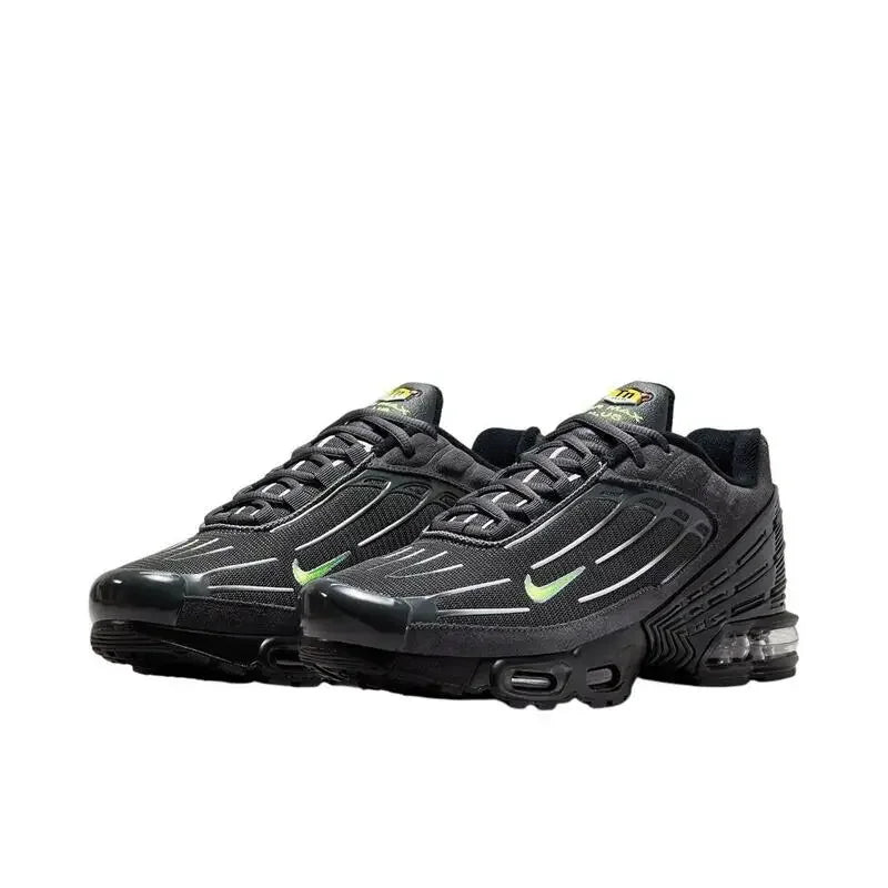 Nike Air Max Plus Tn 3 Running Shoes Non Slip And Durable Fabric Mesh Breathable Light Retro Classic FQ2387-001 - Ellianto fashion Men's