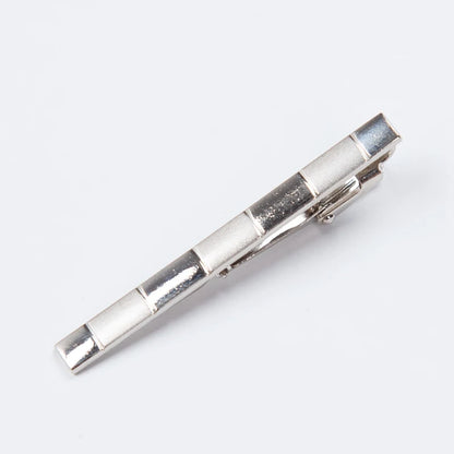 Men Metal Silver Color Tie Clip For Wedding gifts Necktie Clasp Clip Gentleman Ties Bar Crystal Tie Pin For Men's Accessories - Ellianto fashion Men's