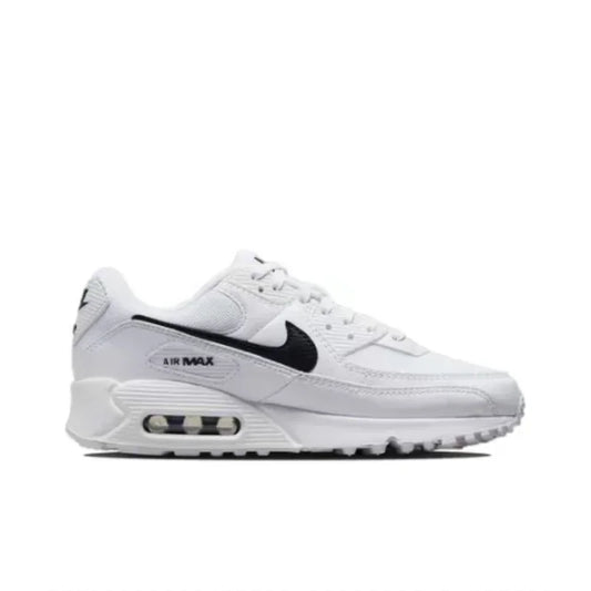 Nike Air Max 90 Next Nature White Black Classic Mesh Air Cushion Men Women Athletic Running Shoes Breathable Sneakers DH8010-101 - Ellianto fashion Men's