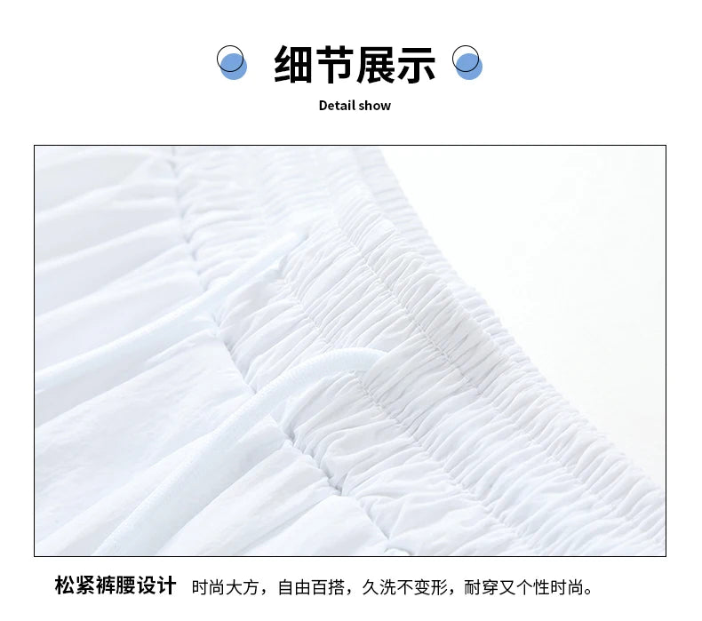 Nike Black Navy Fashion Cool Breathable Men Spring Summer Quick Drying Casual Short Pants Exercise Shorts Male Streetwear - Ellianto fashion Men's