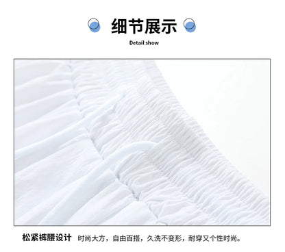 Nike Black Navy Fashion Cool Breathable Men Spring Summer Quick Drying Casual Short Pants Exercise Shorts Male Streetwear - Ellianto fashion Men's