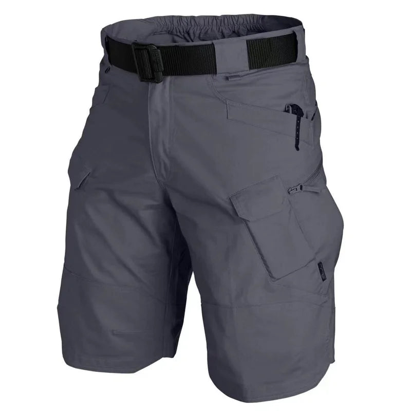 Men's Outdoor Cargo Shorts Summer Waterproof Urban Shorts Trekking Camping Hiking Climbing Trainning Fishing Panttdoor Sports - Ellianto fashion Men's