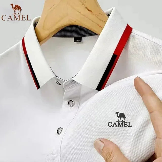 Set European brand Polo shirts for men in the new summer of 2025, high-quality, fashionable, casual, comfortable and breathable shor - Ellianto fashion Men's