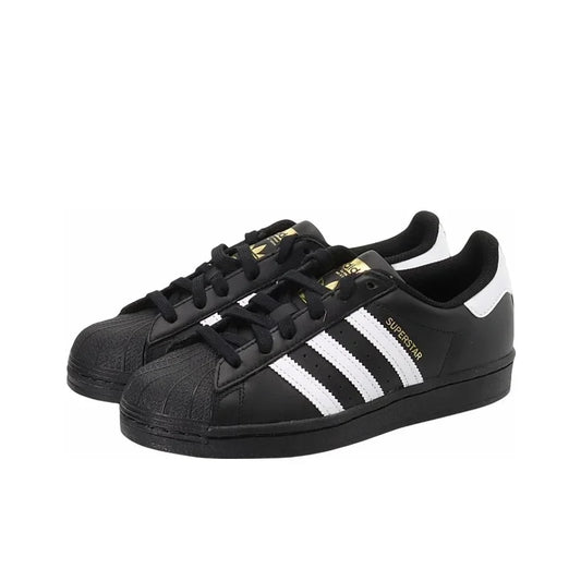 Adidas Originals Superstar Men's Women's Skateboarding Shoes, Lightweight, Durable, Non-slip, Low-top Board Shoes, Black/White - Ellianto fashion Men's