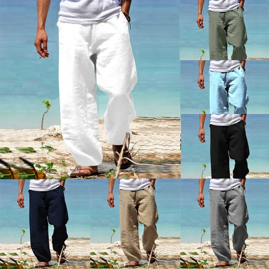 Fashionable Summer Men Hip Hop Breathable Relaxed Relaxed Sports Men's Pants Men Clothing Mens Pants - Ellianto fashion Men's
