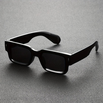 Rectangular Fashionable Glasses Suitable for Climbing Fishing Leisure Sports Decorative Outdoor Parties Travel, Driving, Glasses - Ellianto fashion Men's