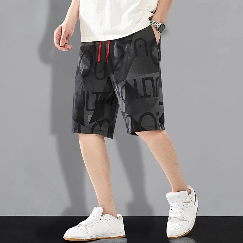 Shorts for Men Board Beach Swim Man Short Pants Bermuda Quick Dry Long Graphic Casual in Bulk Fashion Summer New Pant 2025 Thin - Ellianto fashion Men's