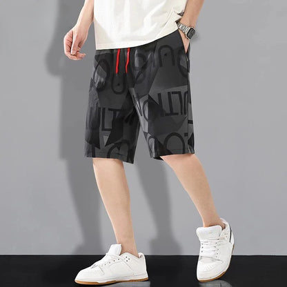Shorts for Men Board Beach Swim Man Short Pants Bermuda Quick Dry Long Graphic Casual in Bulk Fashion Summer New Pant 2025 Thin - Ellianto fashion Men's