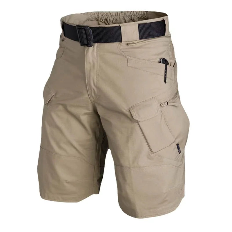 Men's Outdoor Cargo Shorts Summer Waterproof Urban Shorts Trekking Camping Hiking Climbing Trainning Fishing Panttdoor Sports - Ellianto fashion Men's