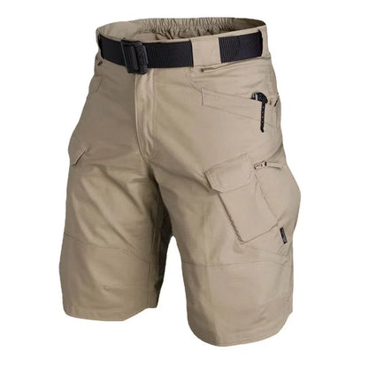 Men's Outdoor Cargo Shorts Summer Waterproof Urban Shorts Trekking Camping Hiking Climbing Trainning Fishing Panttdoor Sports - Ellianto fashion Men's