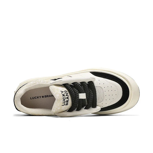 Skateboard Mens Shoes Sneakers Genuine Leather Casual Fashion Outdoor Running Sports Hiking Low-Top Vulcanized Men Shoes - Ellianto fashion Men's