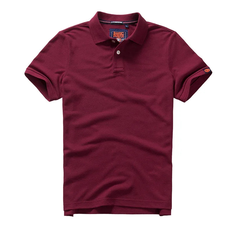 Shirts for Men Summer Cotton T shirts luxury Men Clothing Short Sleeve tee Tops man Simple business Shirt Goth Punk mens shirts - Ellianto fashion Men's