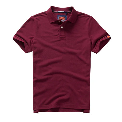 Shirts for Men Summer Cotton T shirts luxury Men Clothing Short Sleeve tee Tops man Simple business Shirt Goth Punk mens shirts - Ellianto fashion Men's