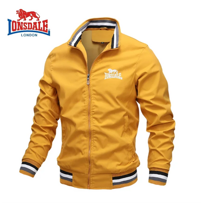 High End Embroidered CAMEL High-quality Men's Zippered Jacket, Spring and Autumn Fashionable Casual Outdoor Sports Jacket Top - Ellianto fashion Men's