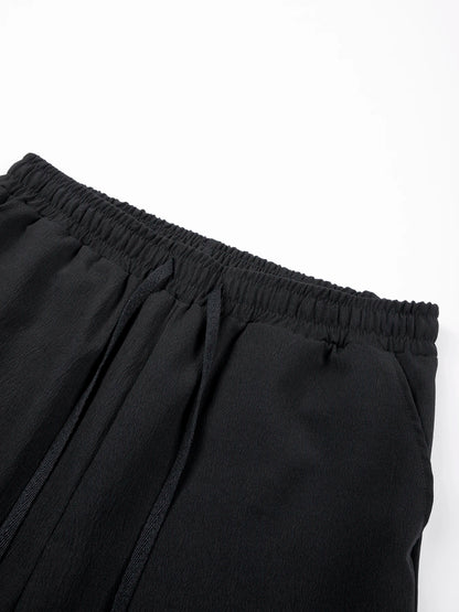 Men's Casual Pants Summer Male Breathable High Quality Trousers Sweatpants Solid Color Fitness Pants Jogging Fitness Streetwear - Ellianto fashion Men's