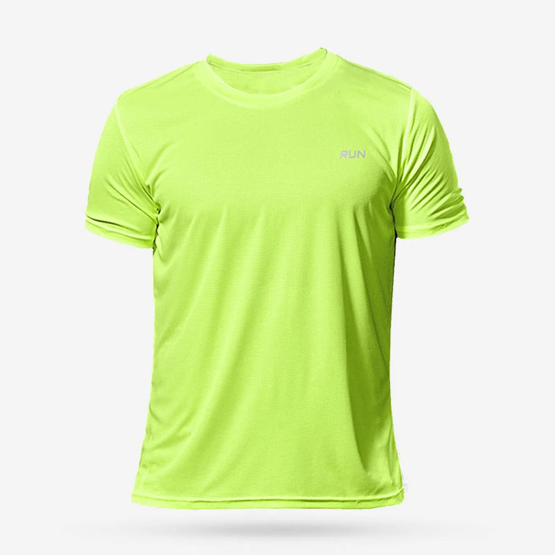 Set Summer Sport Gym t Shirt Men Quick Dry Running Bodybuilding Shirts Men Short Sleeve Fitness Tops Oversized Brazil t-Shirt Jersey - Ellianto fashion Men's
