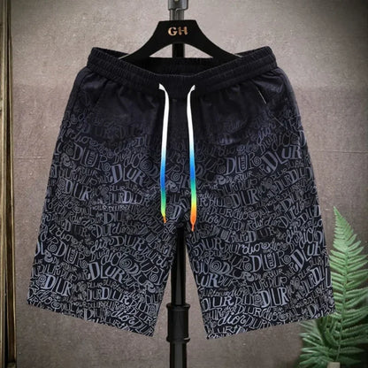 2025 Shorts for Men Sweat Black Sports Beach Man Short Pants Hiphop Joggers Board Stylish Thin Novelty in New Pant 2025 Xl Dry Fit - Ellianto fashion Men's